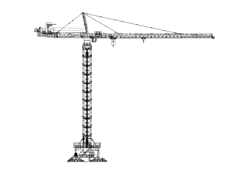 POTAIN MD 3200 Cranes with 0-50 HP Range & Has Cranes Type